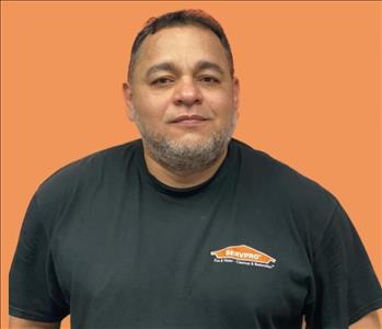 Mauro Henarndez, team member at SERVPRO of St. Louis County NW